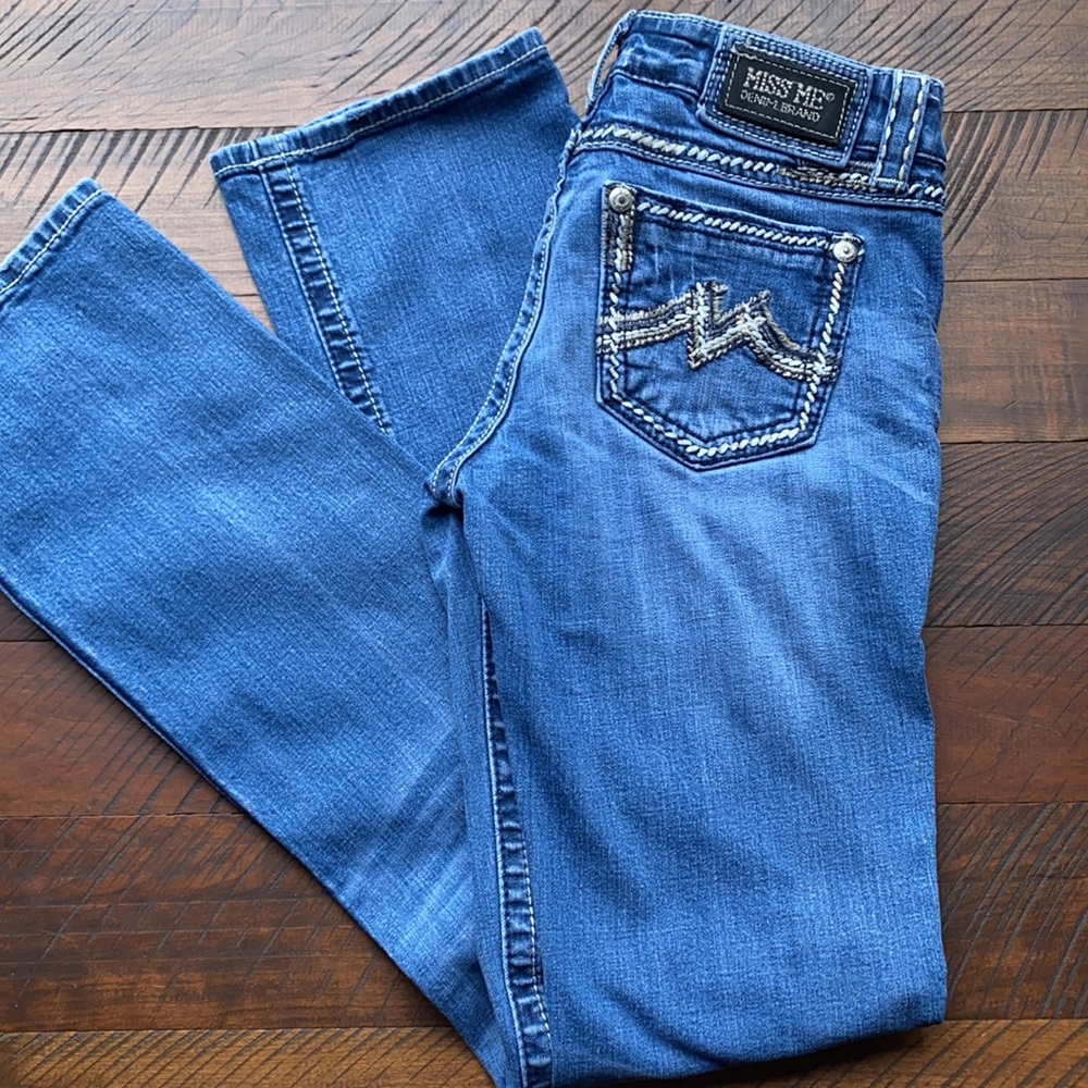 MISS ME DENIM BRAND BOOTS SIZE 27